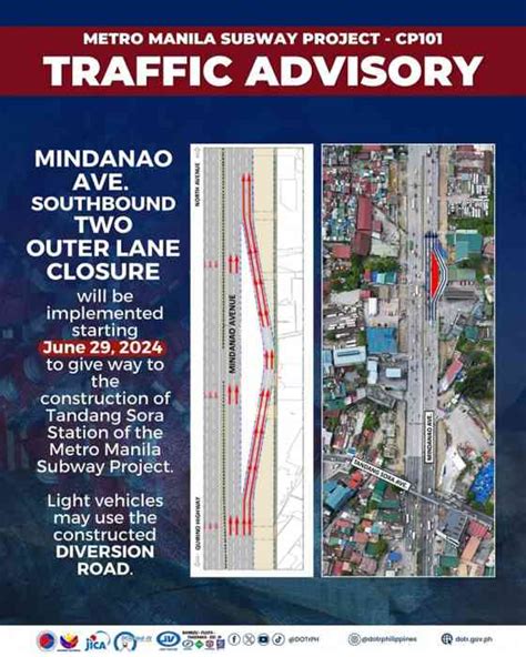 mindanao avenue direction|Two lanes of Mindanao Ave southbound to be closed next week.